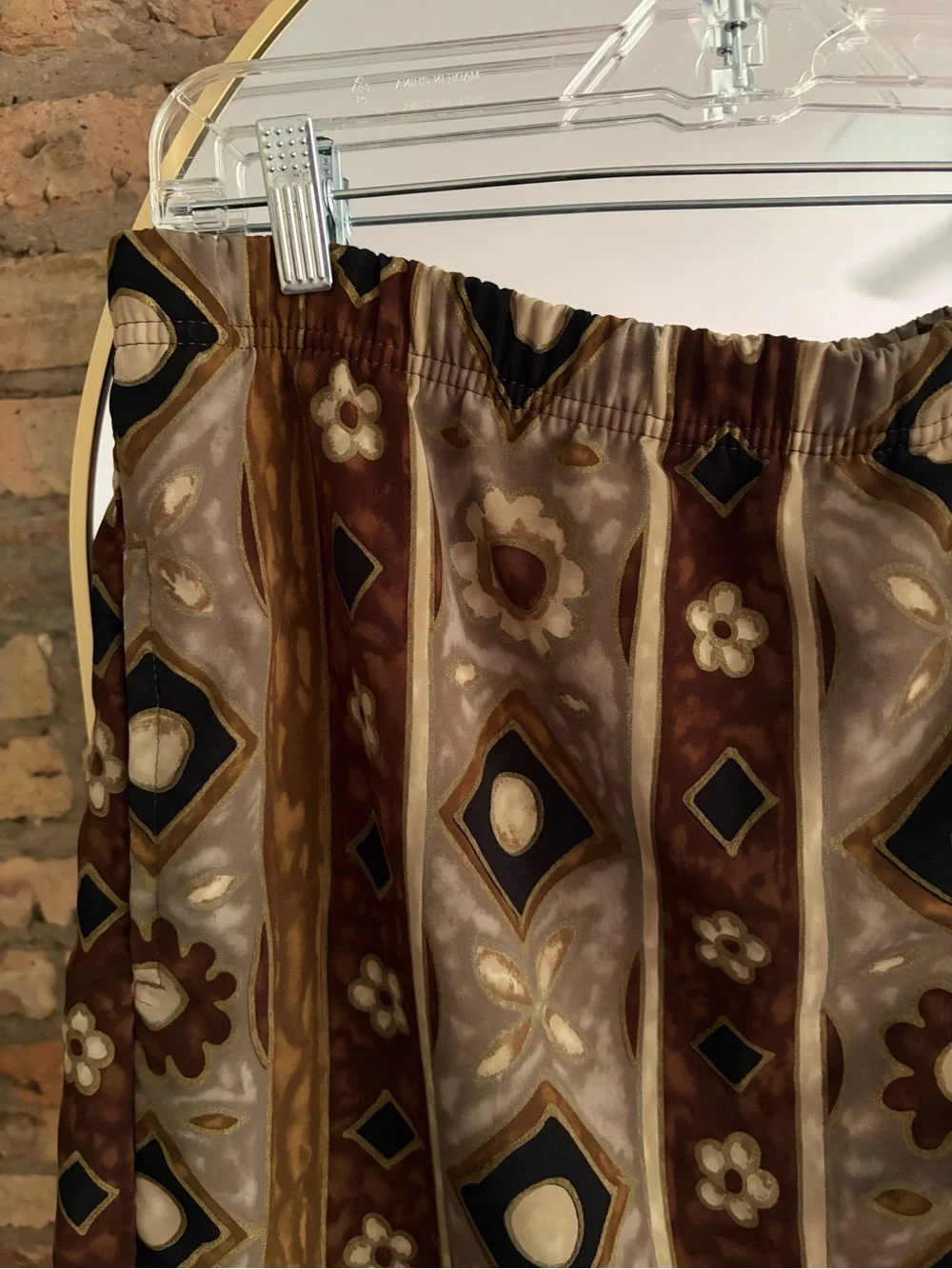 Vintage patterned skort - Picture 4 of 6